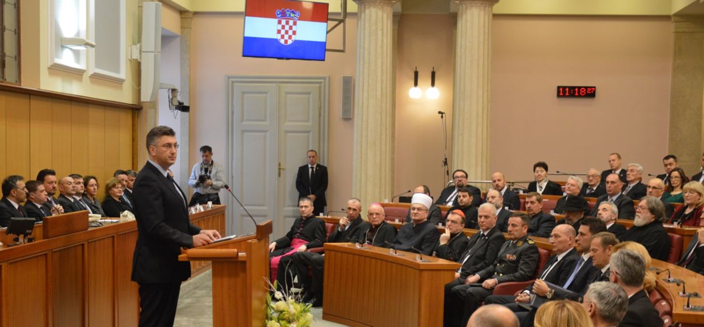 Predsjednik Vlade: Jedinstvo hrvatskog naroda najbolji je zalog za izgradnju prosperitetne budućnosti Hrvatske 